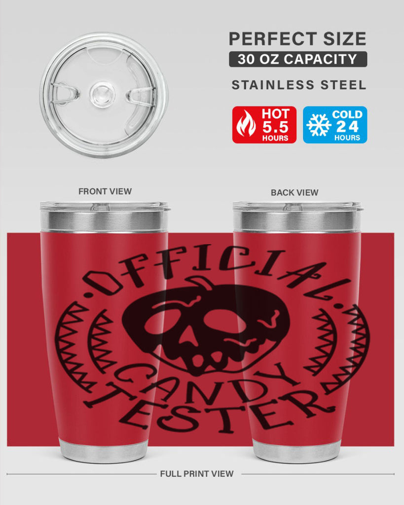 official candy tester 41#- halloween- Tumbler