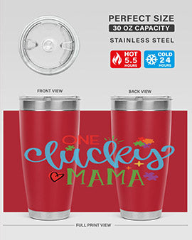 one lucky mama Style 33#- autism- Tumbler