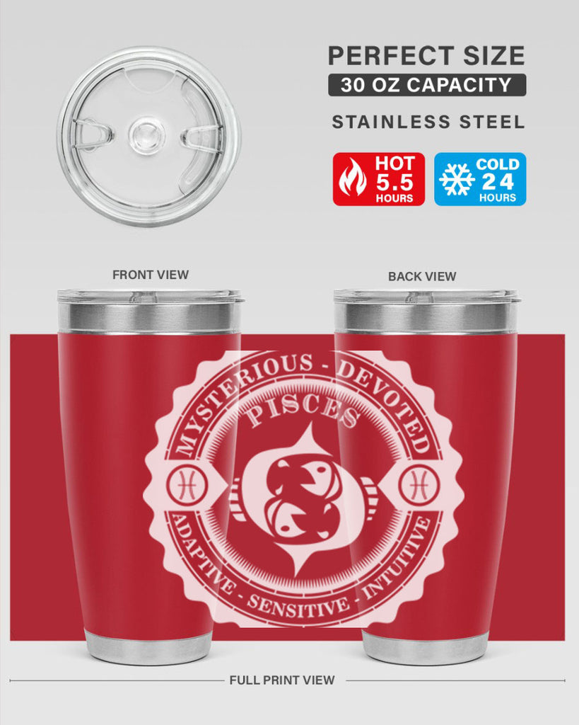 pisces 50#- zodiac- Tumbler