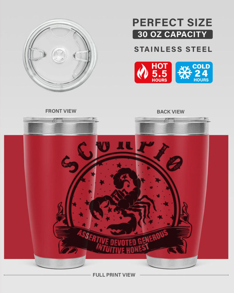 scorpio 29#- zodiac- Tumbler