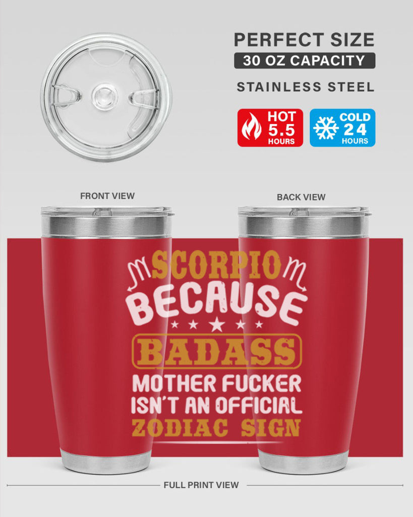 scorpio 432#- zodiac- Tumbler
