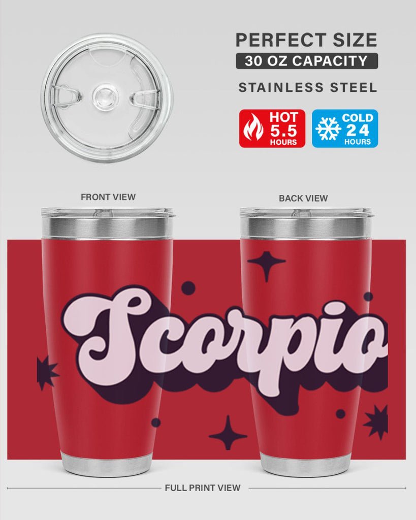 scorpio 454#- zodiac- Tumbler