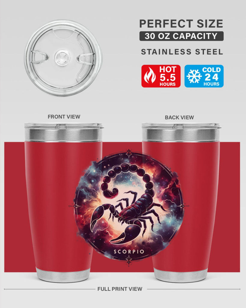 scorpio 460#- zodiac- Tumbler