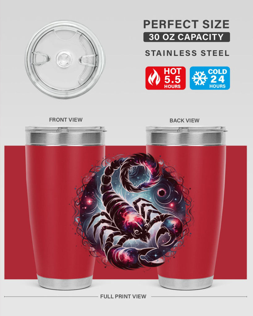 scorpio 463#- zodiac- Tumbler