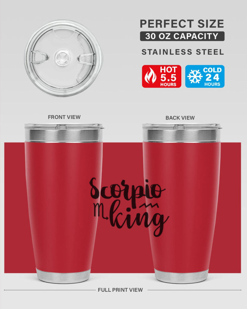 scorpio king 433#- zodiac- Tumbler