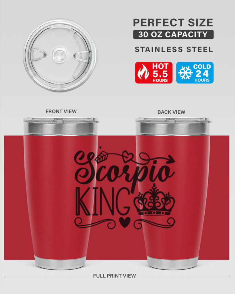 scorpio king 443#- zodiac- Tumbler