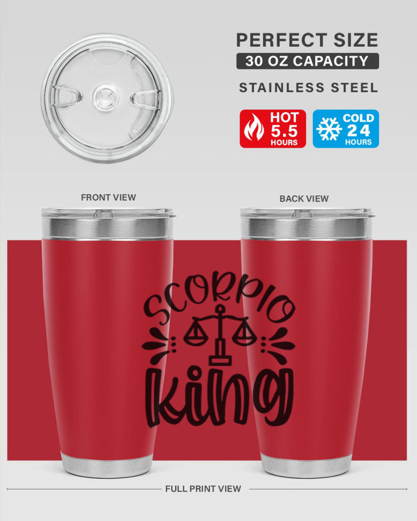 scorpio king 444#- zodiac- Tumbler