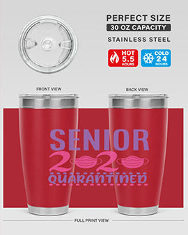 senior quarantined Style 45#- corona virus- Tumbler