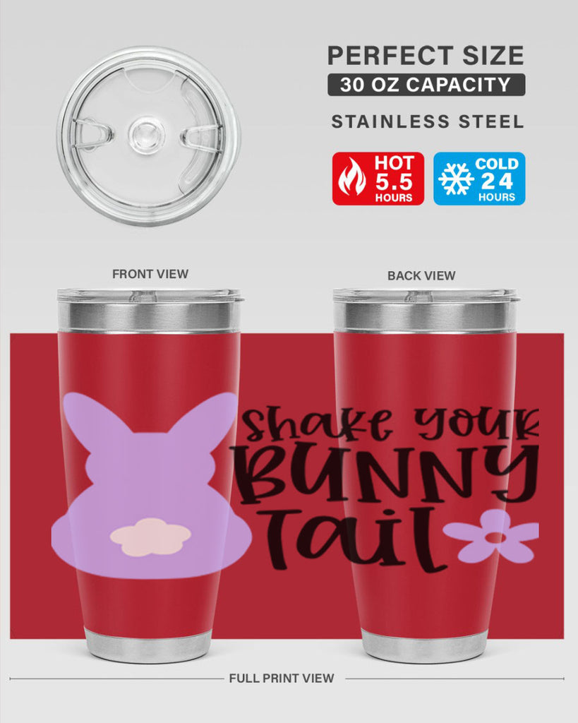 shake your bunny tail 12#- easter- Tumbler