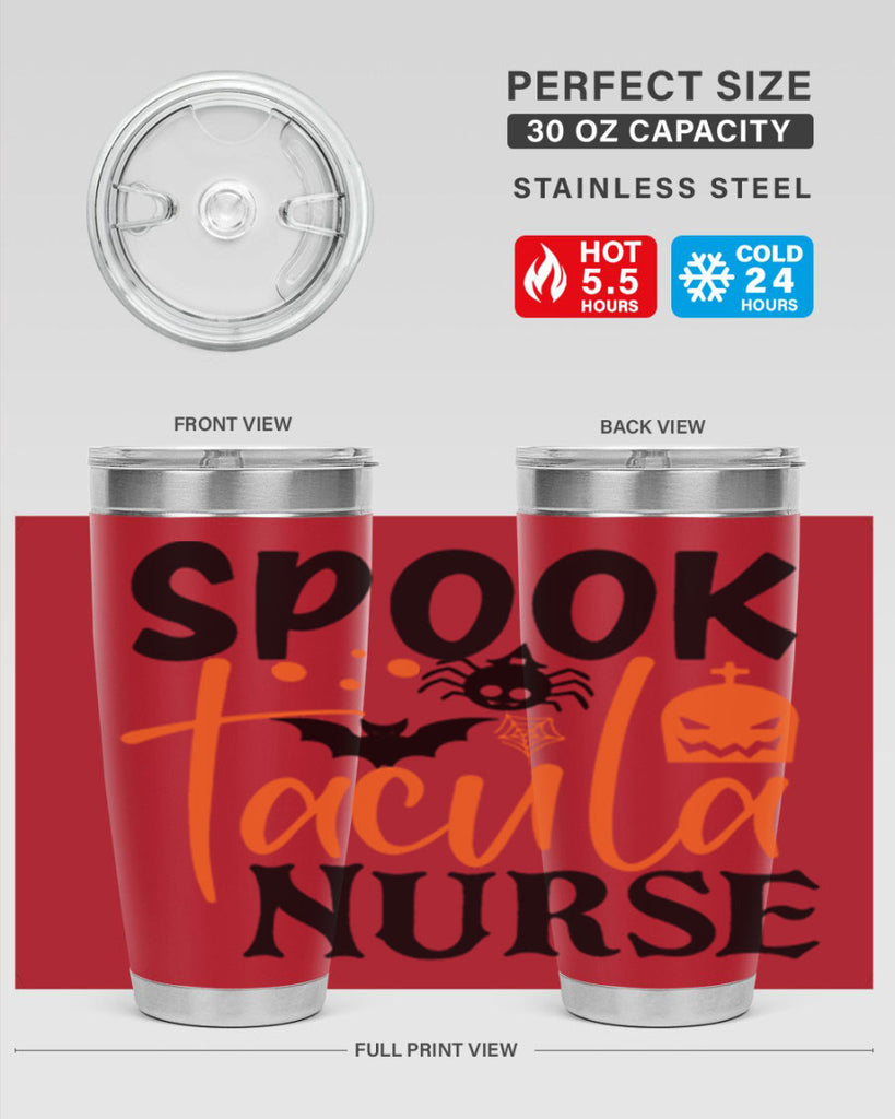 spooktacula principal 107#- halloween- Tumbler