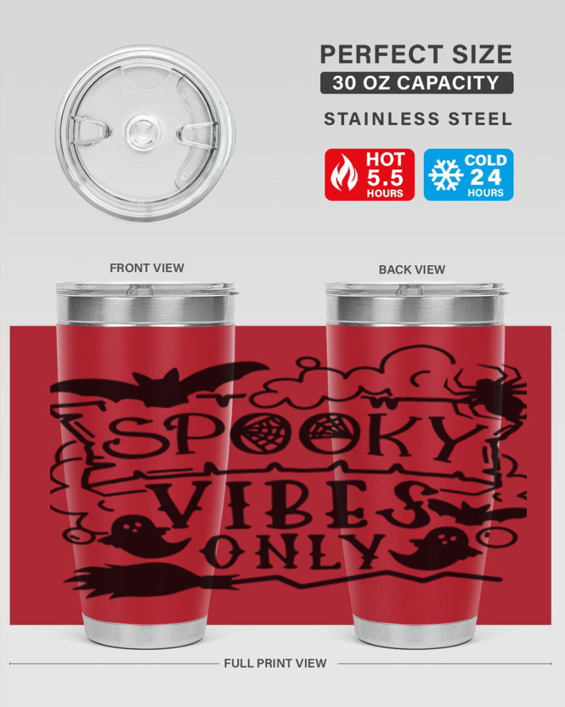 spooky vibes only 21#- halloween- Tumbler