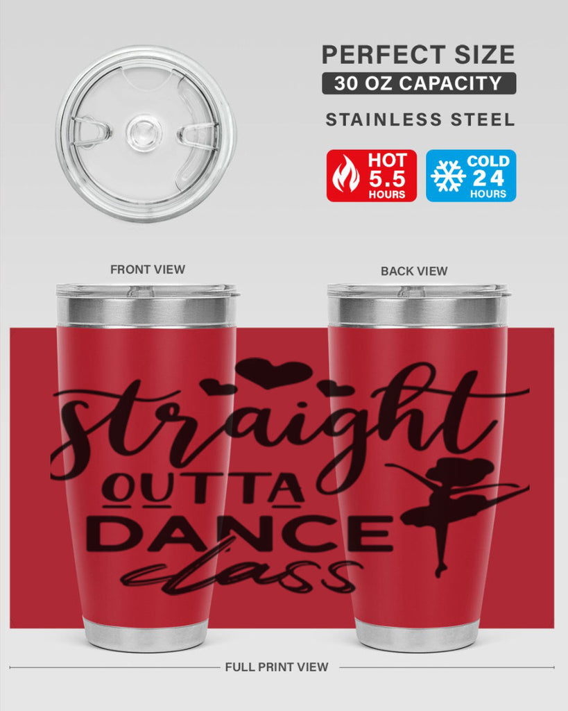 straight outta dance class 80#- ballet- Tumbler
