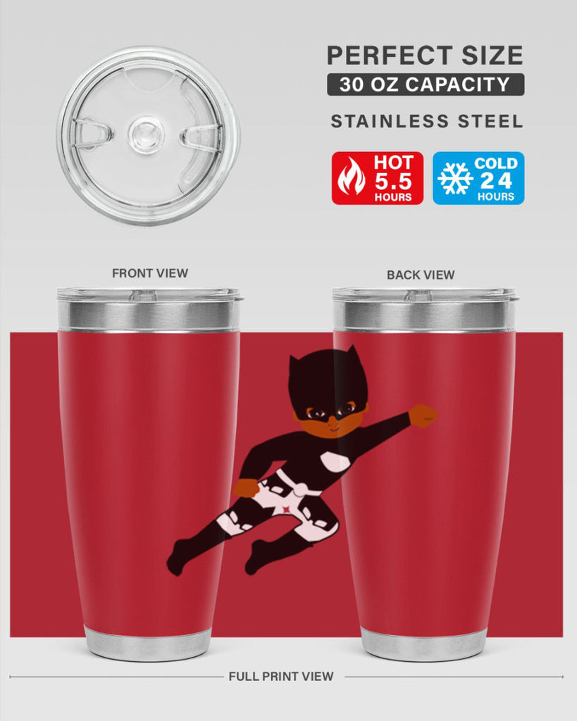 super kid 13#- black men - boys- tumbler