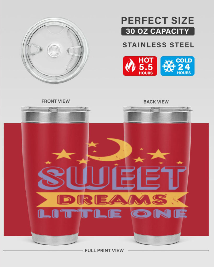 sweet dreams little one Style 13#- baby shower- tumbler