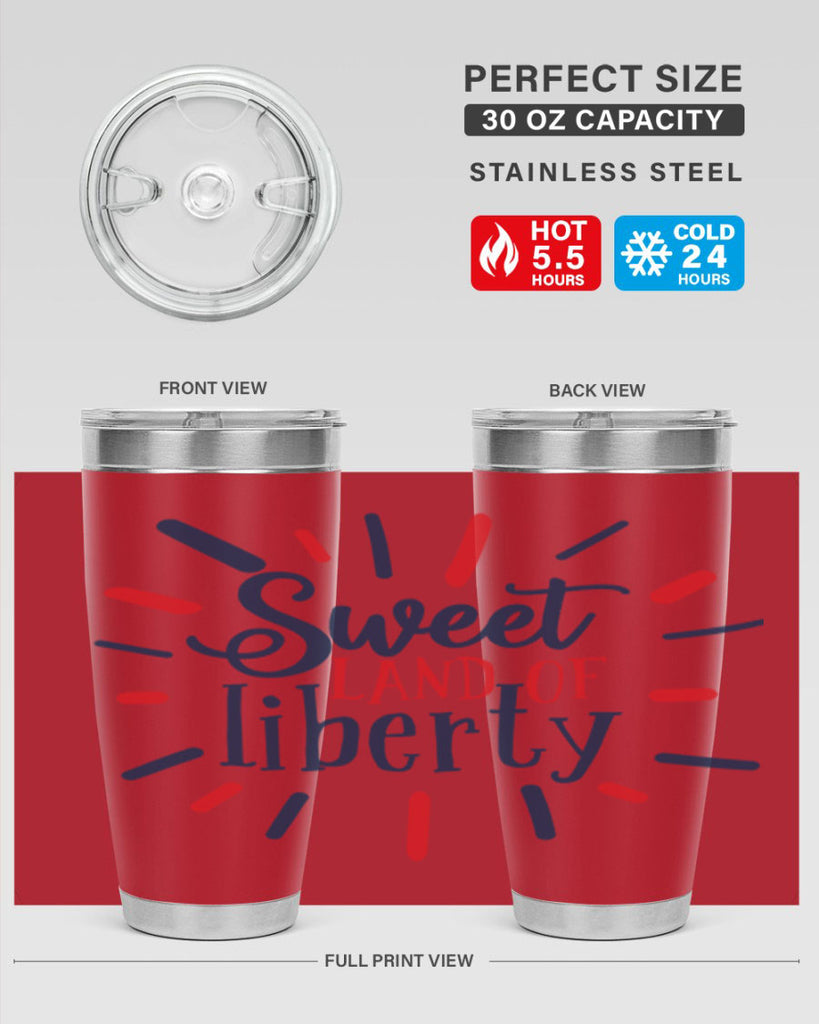 sweet land of liberty Style 7#- Fourt Of July- Tumbler