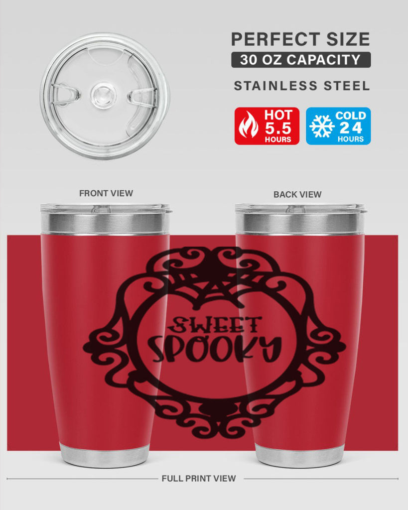 sweet spooky 18#- halloween- Tumbler