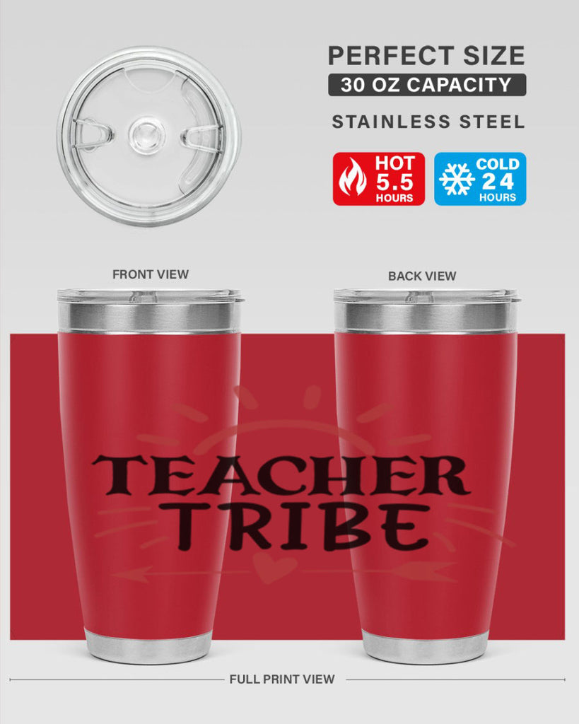 teacher tribe Style 201#- teacher- tumbler