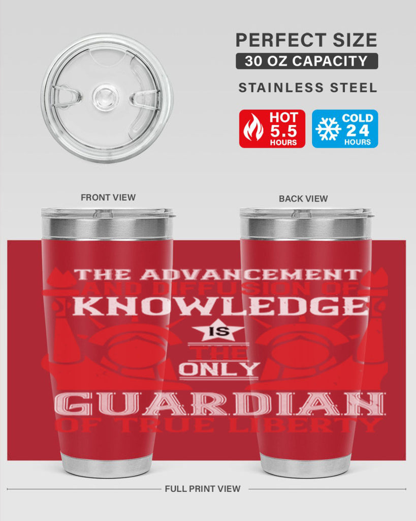 the advencement and diffusion of knowledge Style 190#- Fourt Of July- Tumbler