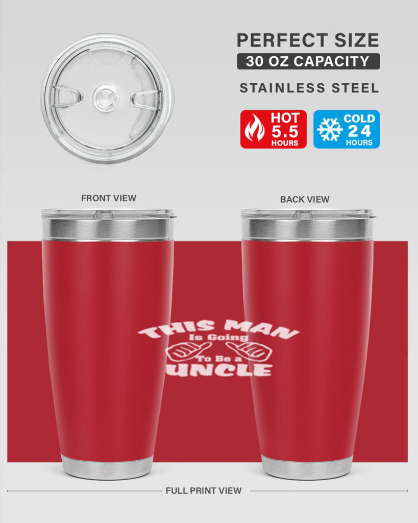 this man is going to be a unclej 10#- uncle- Tumbler
