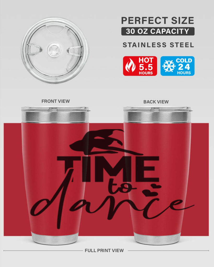 time to dance 84#- ballet- Tumbler