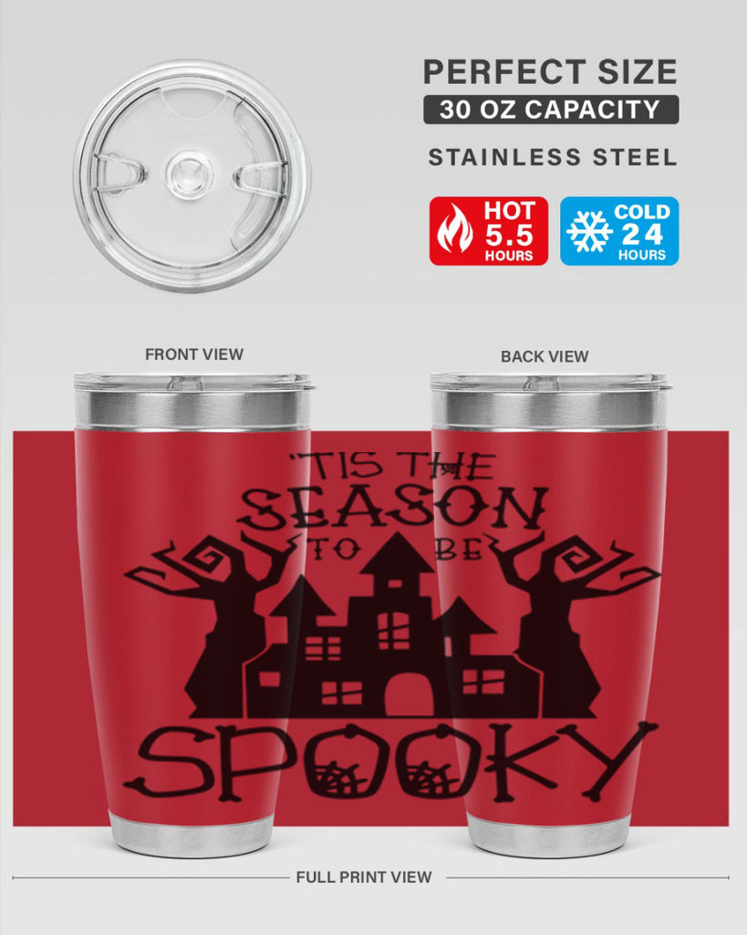tis the season to be spooky 100#- halloween- Tumbler