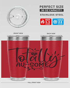totally ausome Style 2#- autism- Tumbler