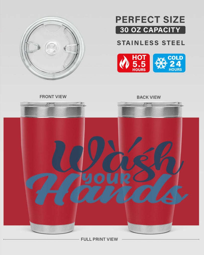 wash your hands 52#- bathroom- Tumbler
