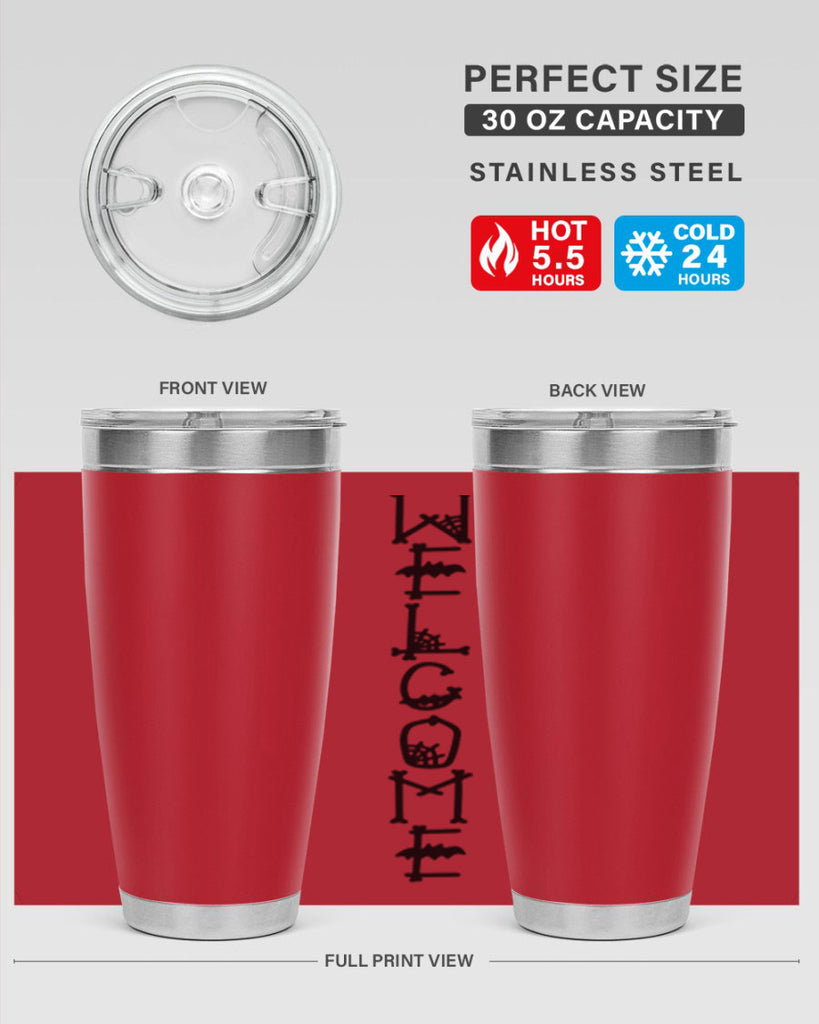 welcome 12#- halloween- Tumbler