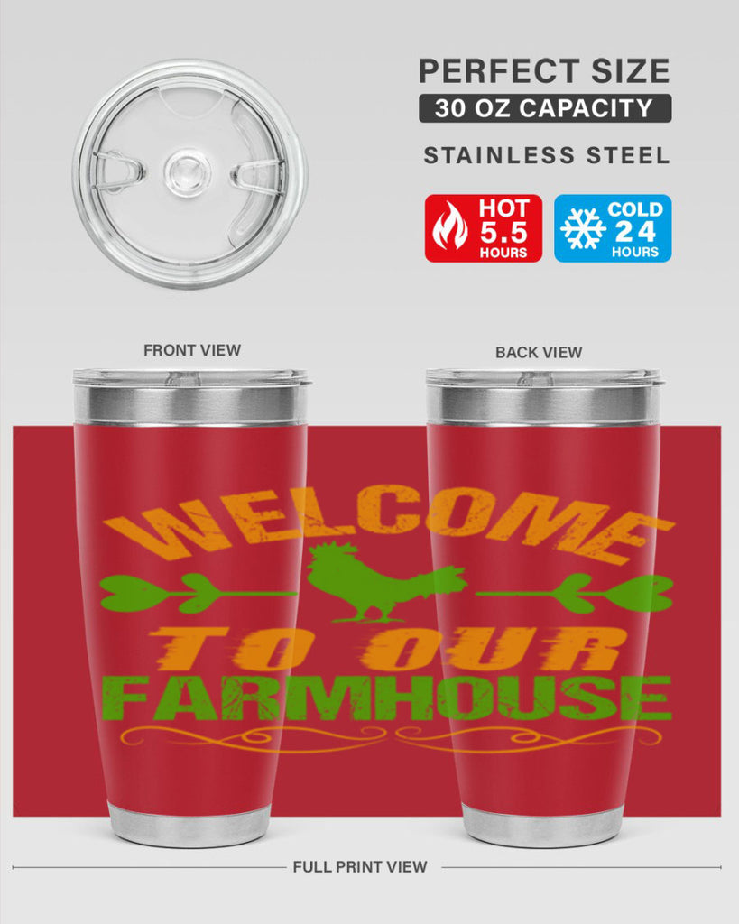 welcome to your farmhouse 28#- farming and gardening- Tumbler
