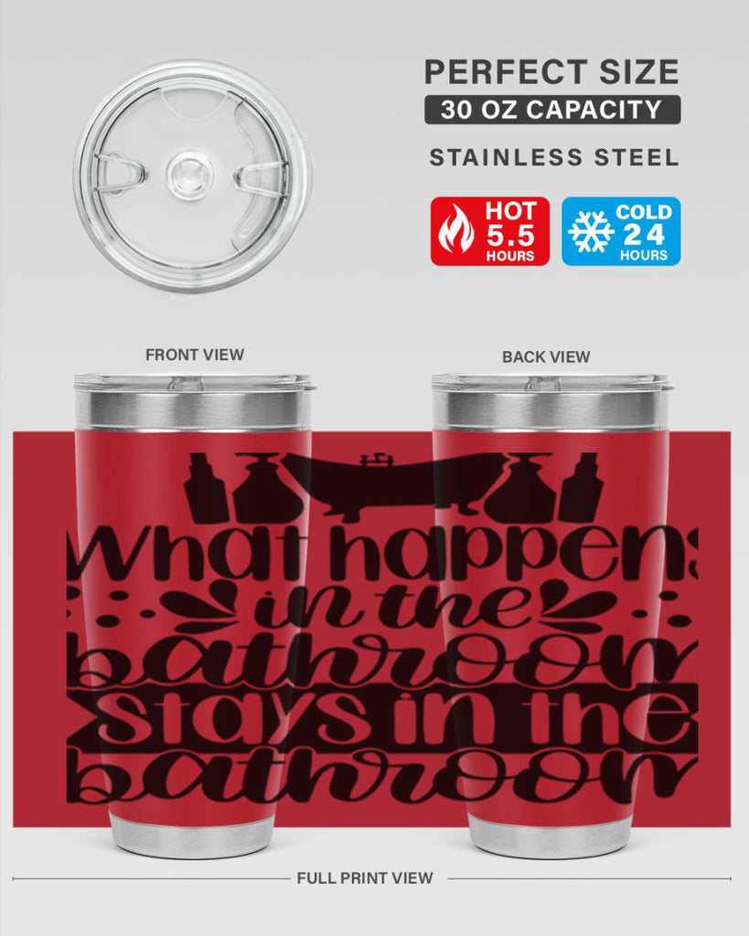 what happens in the bathroom 6#- bathroom- Tumbler