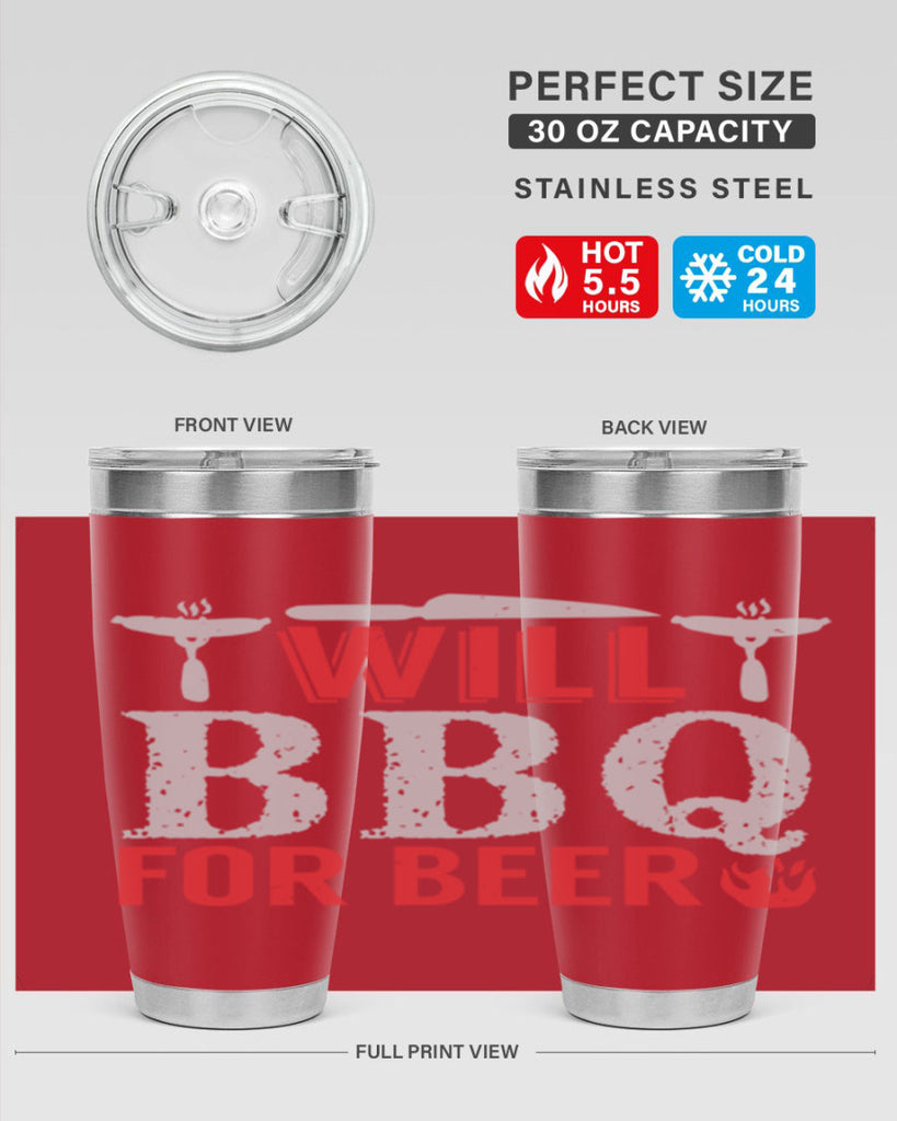 will bbq for beer 5#- bbq- Tumbler