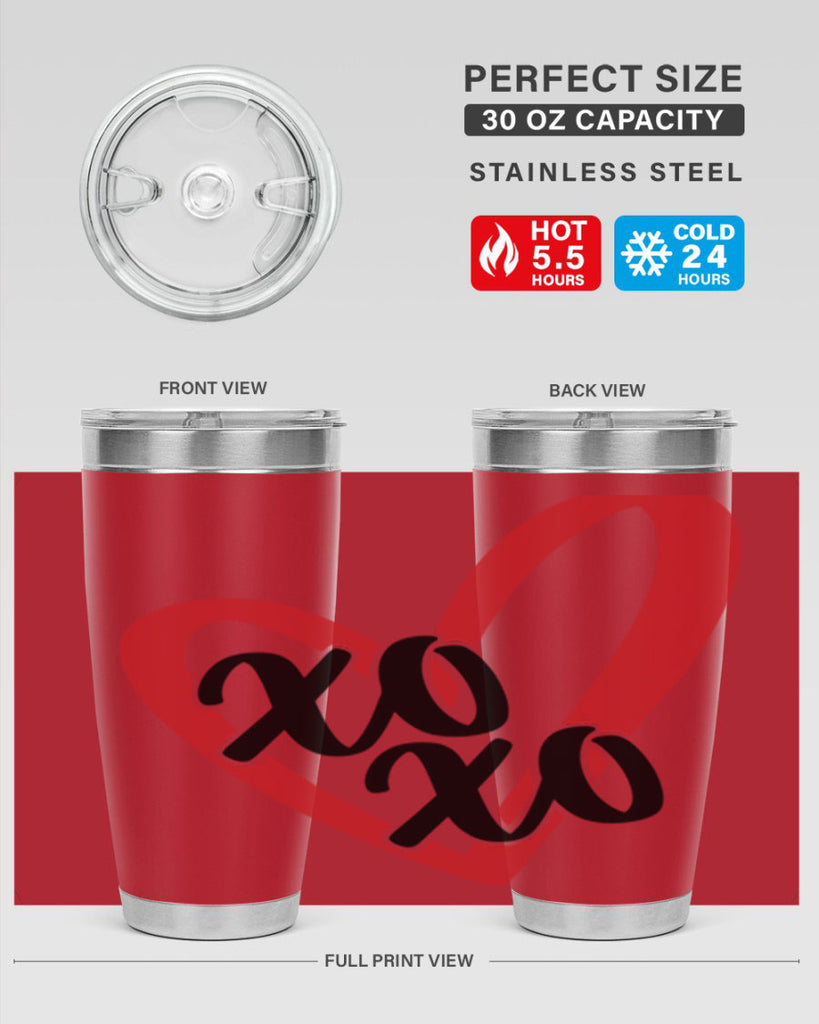 xoxo 11#- valentines day- Tumbler