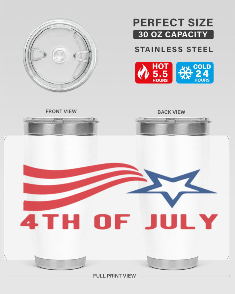 4th of July design Style 66#- Fourt Of July- Tumbler