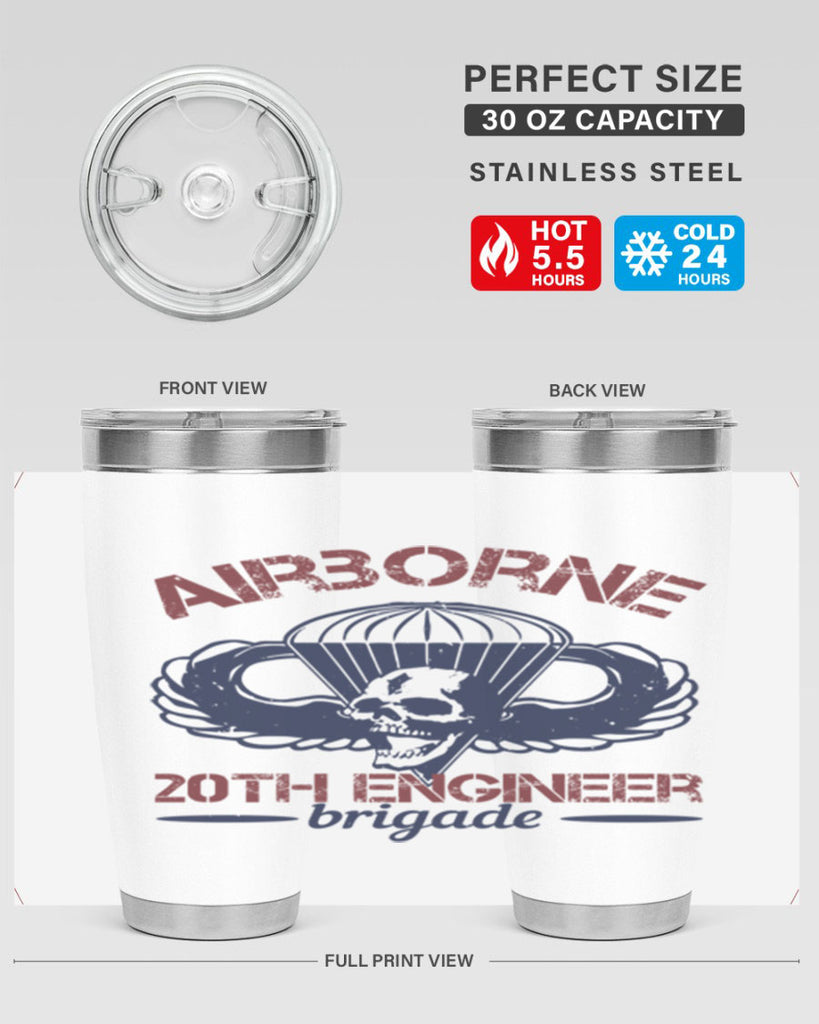 AIRBORNE TH ENGINEER BRIGADE Style 72#- engineer- tumbler