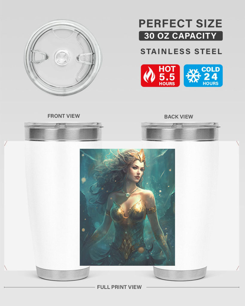 Aquarius 52#- zodiac- Tumbler