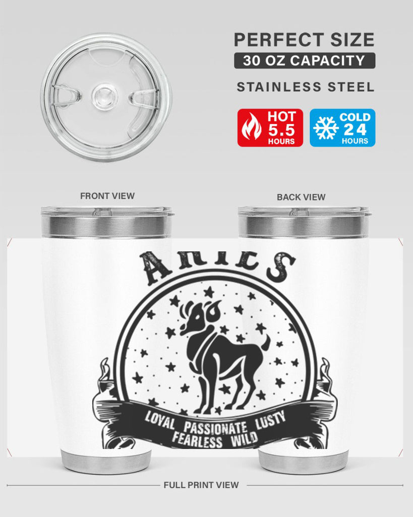 Aries 1#- zodiac- Tumbler