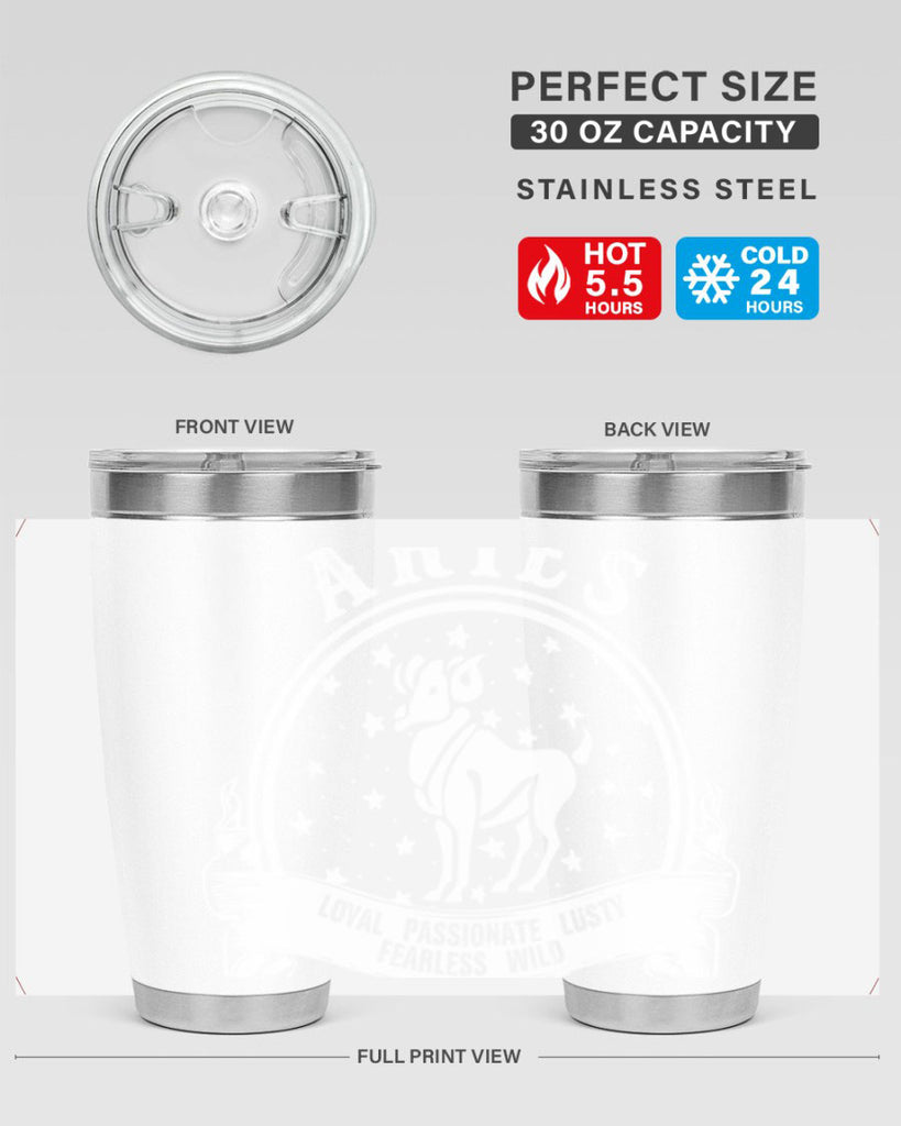 Aries 2#- zodiac- Tumbler
