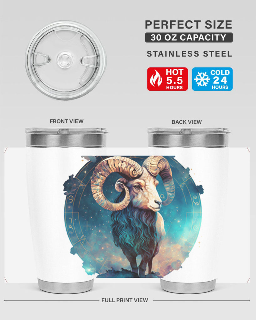 Aries 92#- zodiac- Tumbler