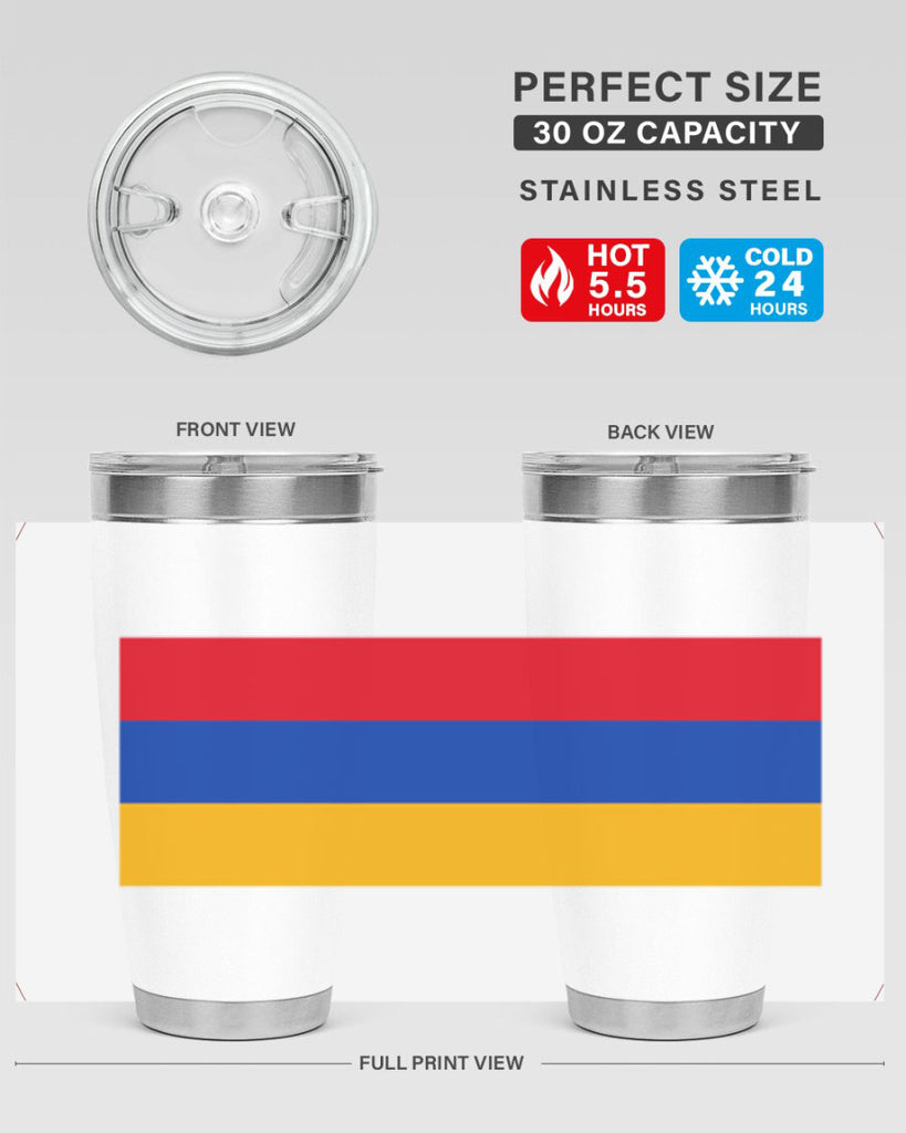 Armenia 190#- world flags- Tumbler