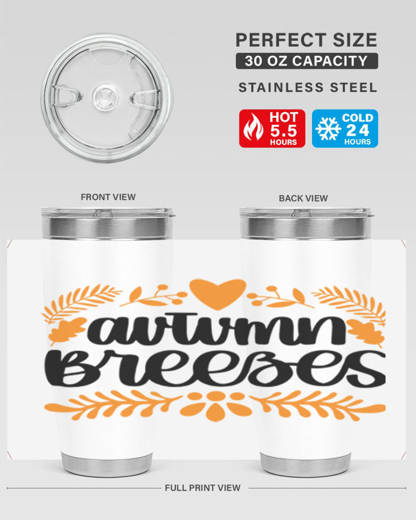 Autumn Breezes 474#- fall- Tumbler