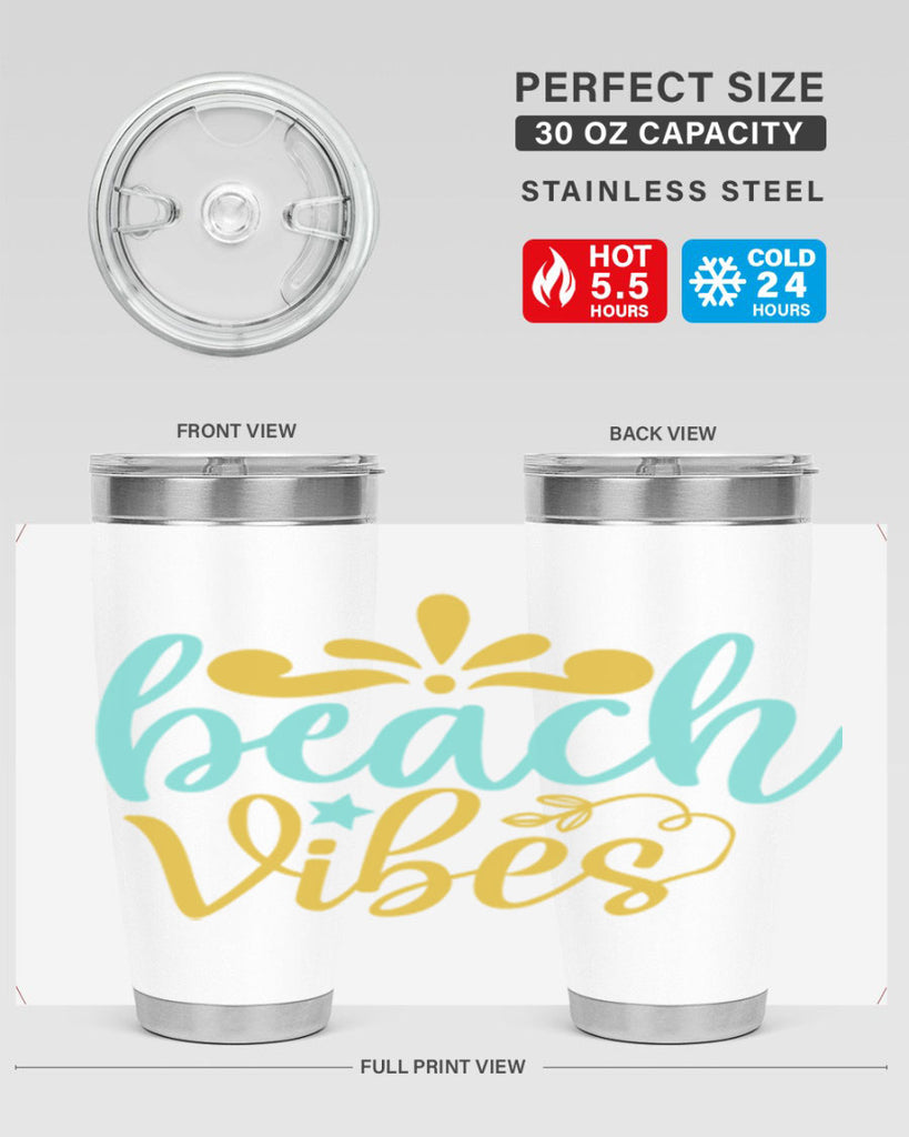BEACH VIBES Style 70#- summer- Tumbler