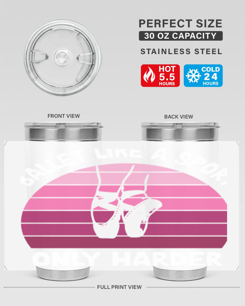 Ballet Like A Sport Only Ballet 16#- ballet- Tumbler