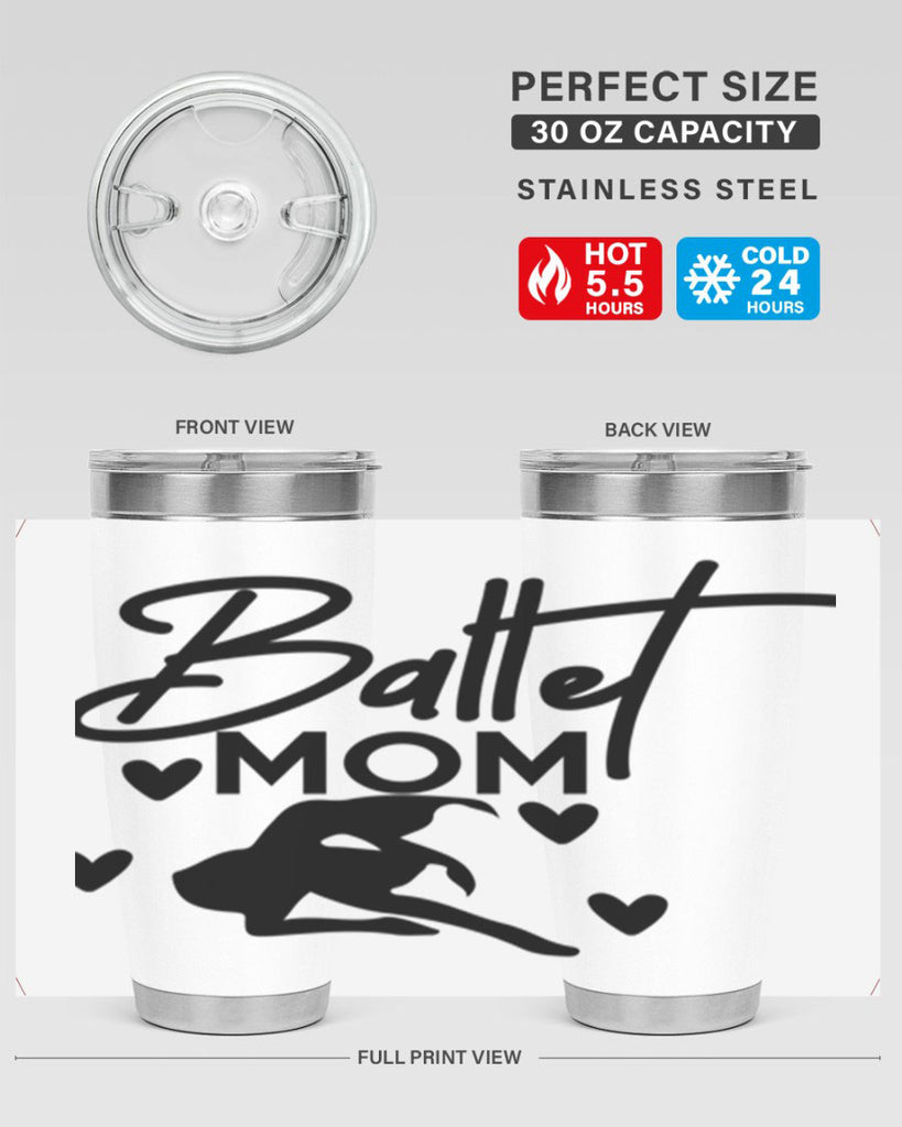Ballet Mom 10#- ballet- Tumbler