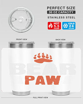 Bear paw 4#- Bears- Tumbler