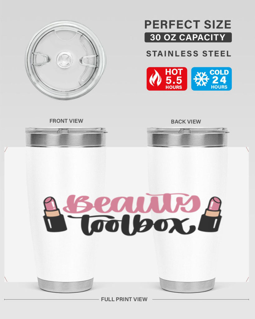 Beauty Toolbox Style 134#- make up- Tumbler