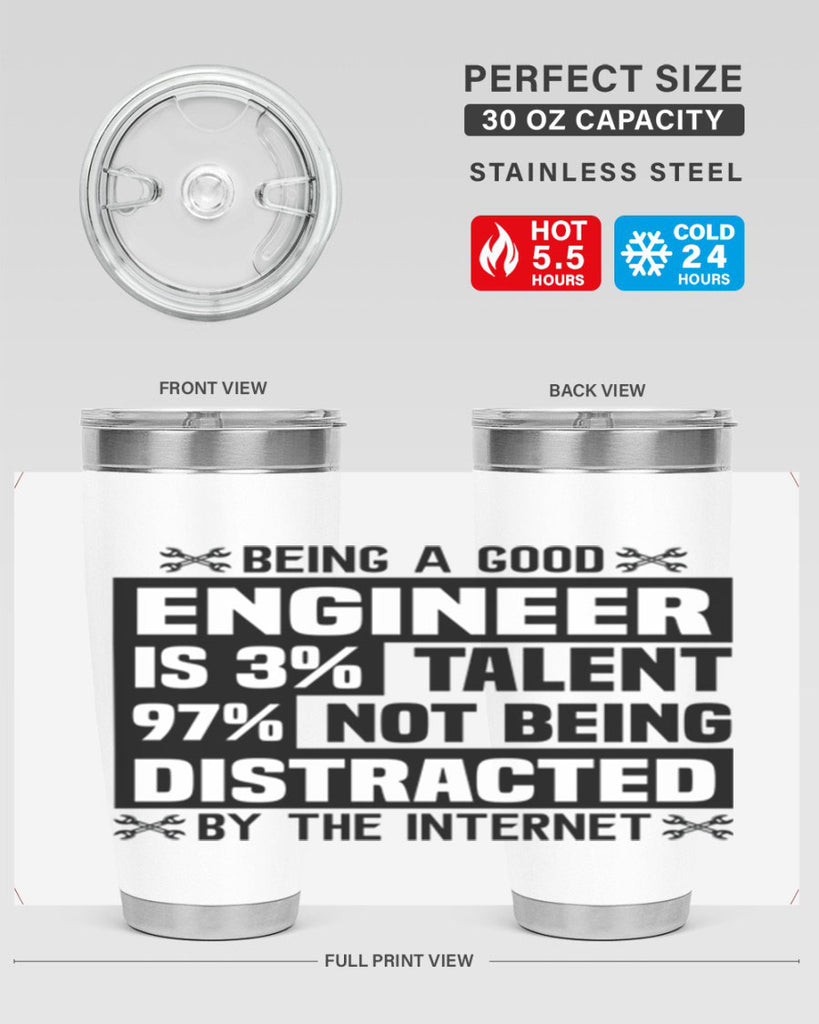 Being a good Style 20#- engineer- tumbler