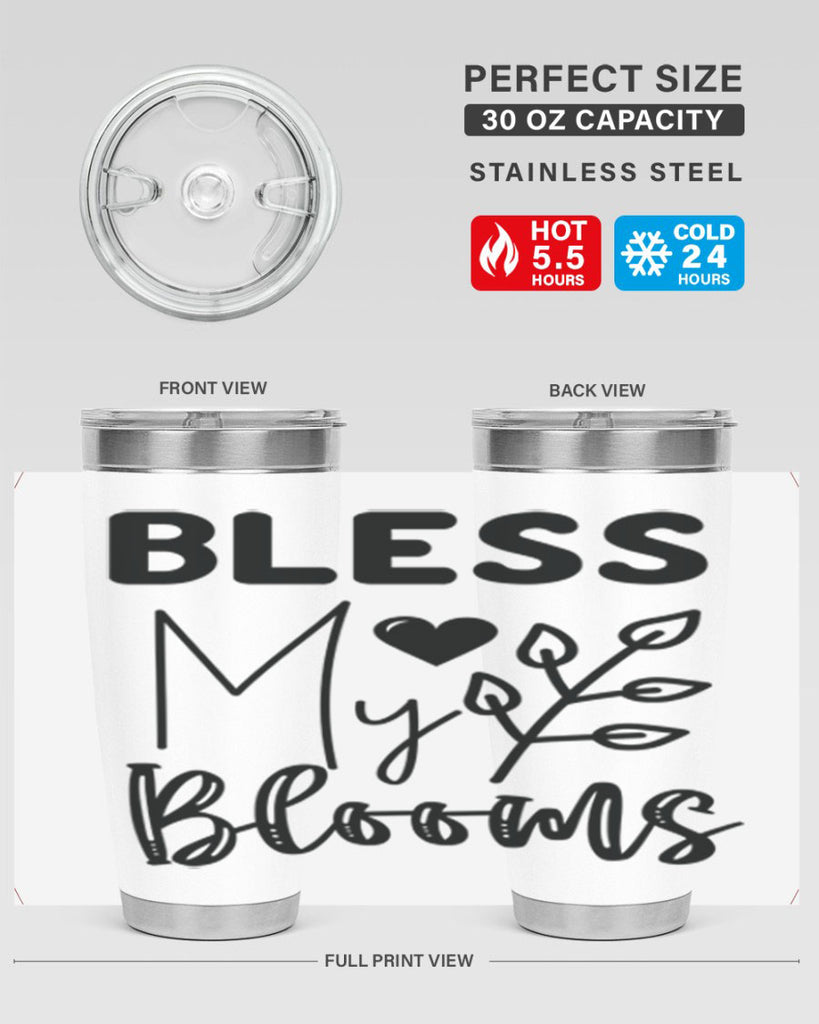 Bless My Blooms 44#- spring- Tumbler