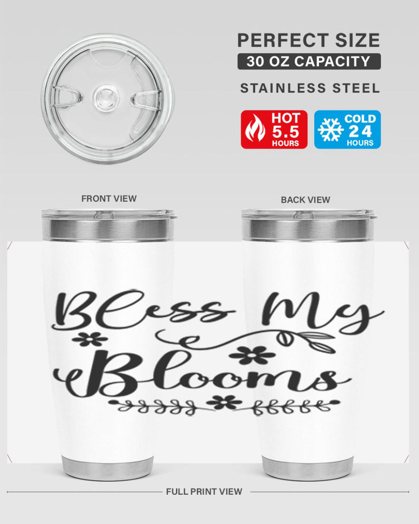 Bless My Blooms 45#- spring- Tumbler