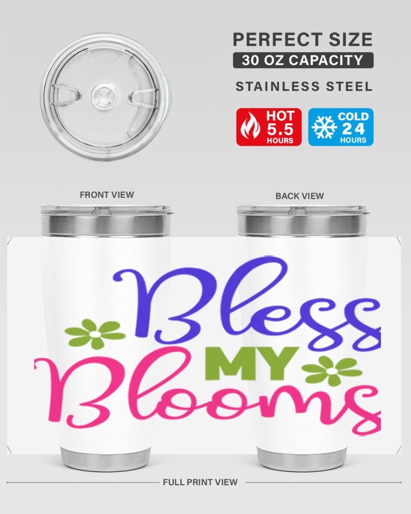Bless My Blooms 46#- spring- Tumbler
