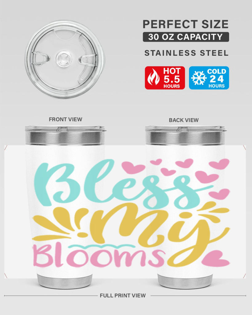 Bless my blooms Style 69#- summer- Tumbler
